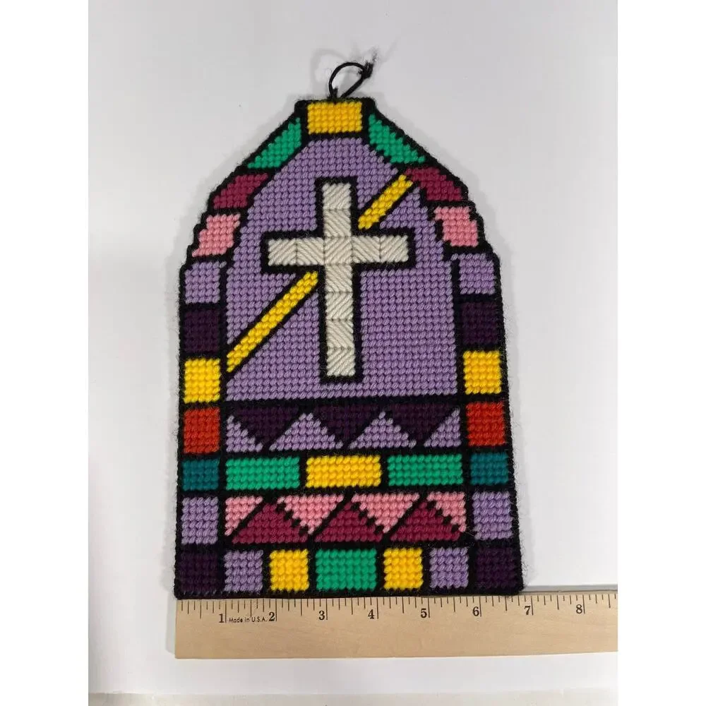 Unbranded vintage needlepoint